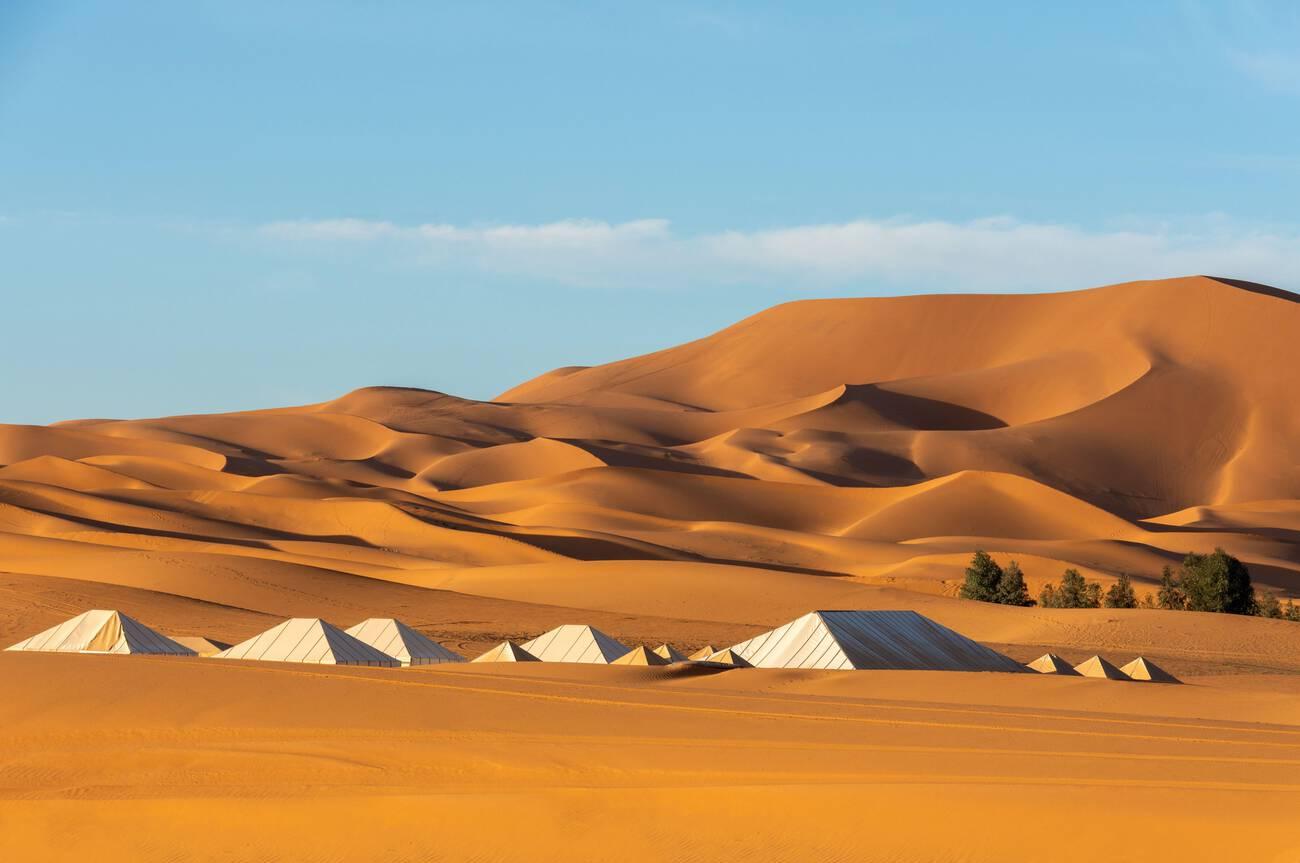 Private desert camp
